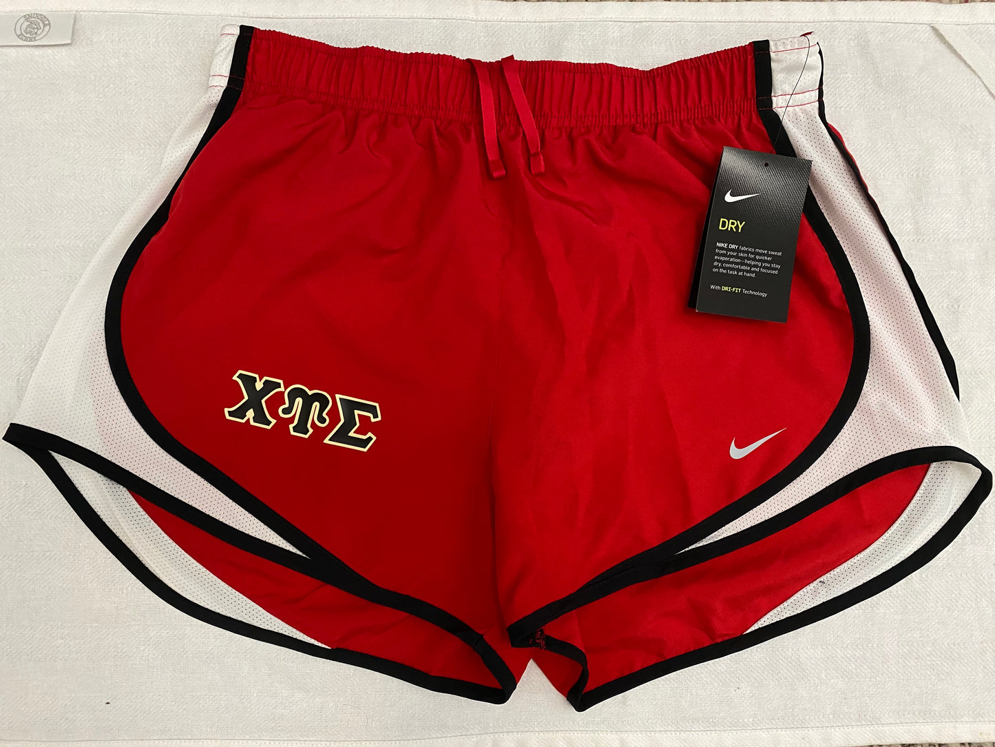 Chi Upsilon Sigma Nike DriFit Shorts