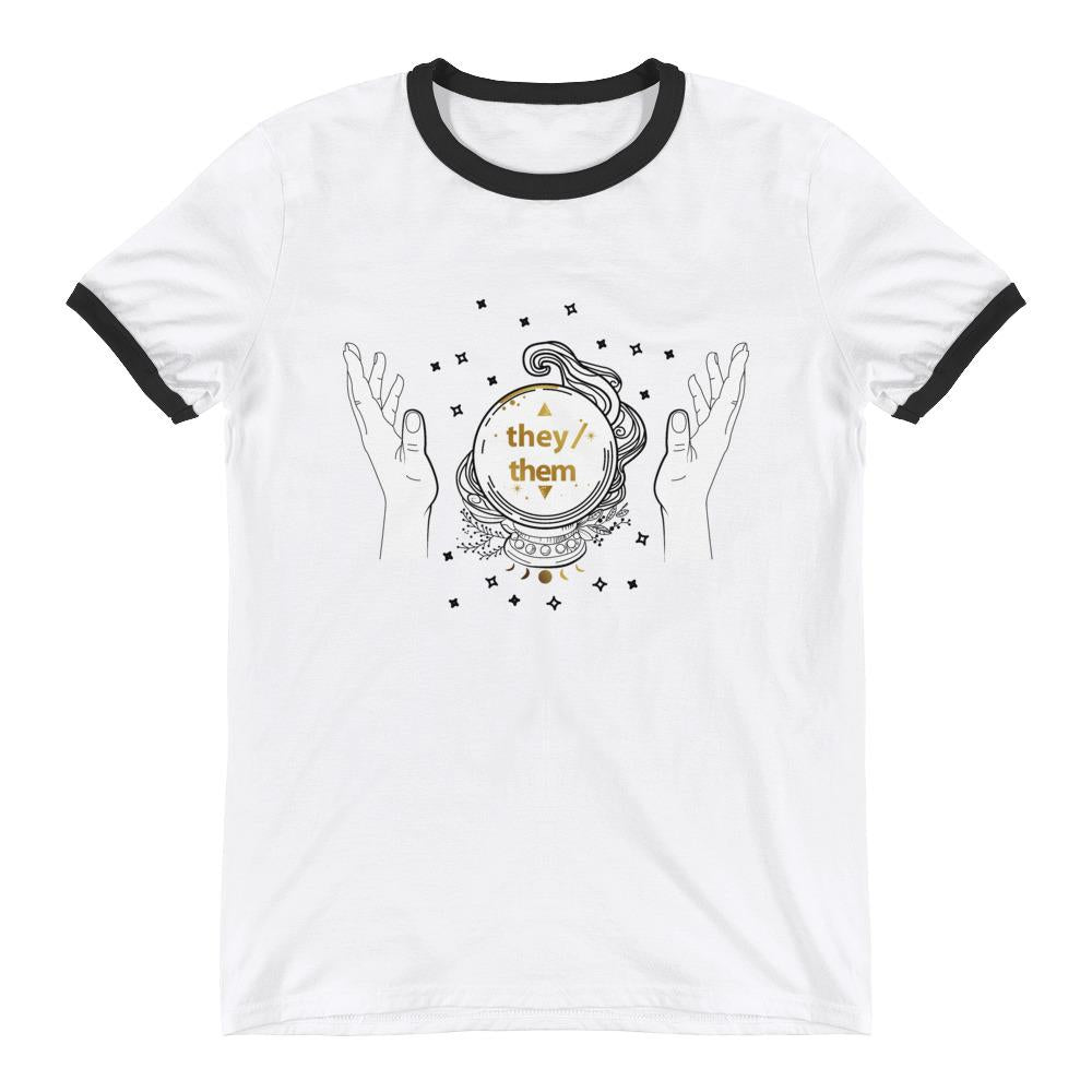 They/Them Crystal Ball Shirt