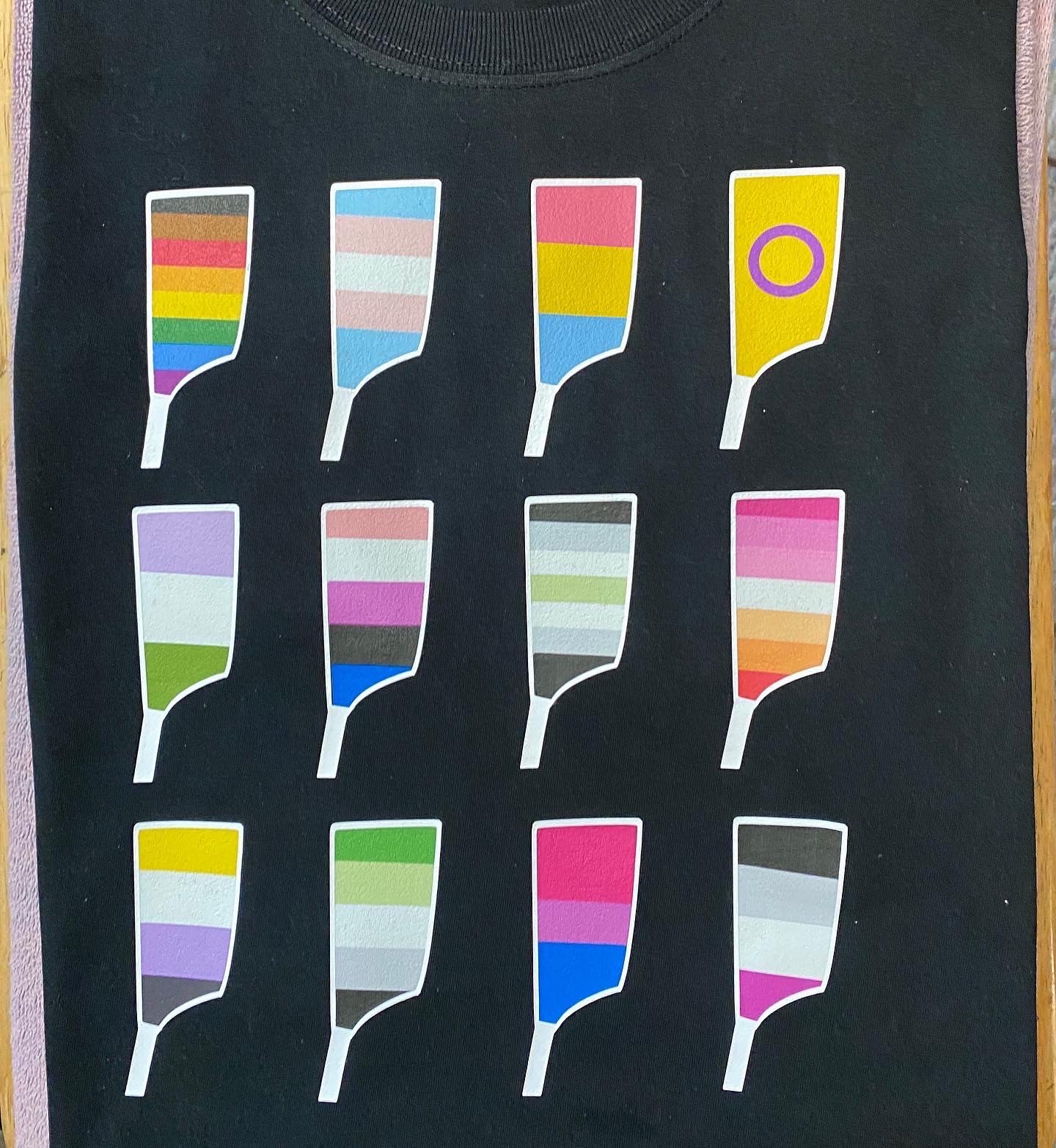 LGBT Rowing Blades Shirt