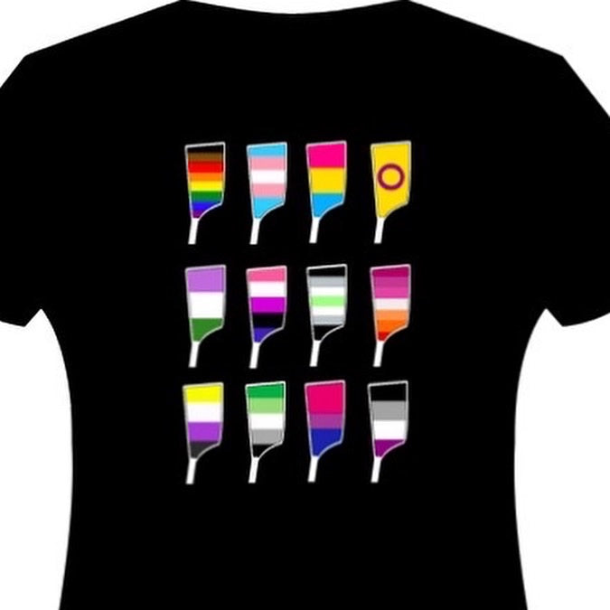 LGBT Rowing Blades Shirt