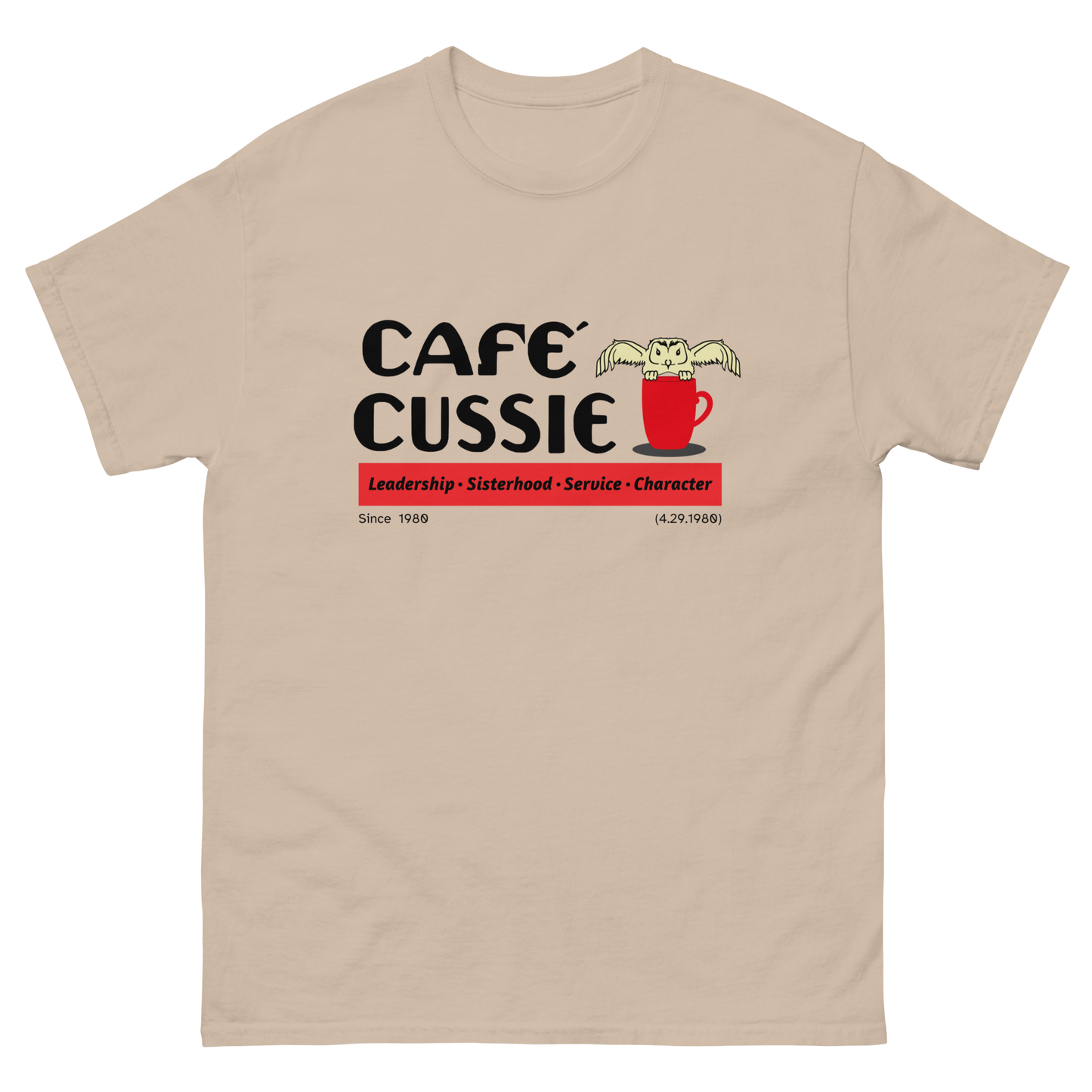 Chi Upsilon Sigma "Café Cussie" Shirt