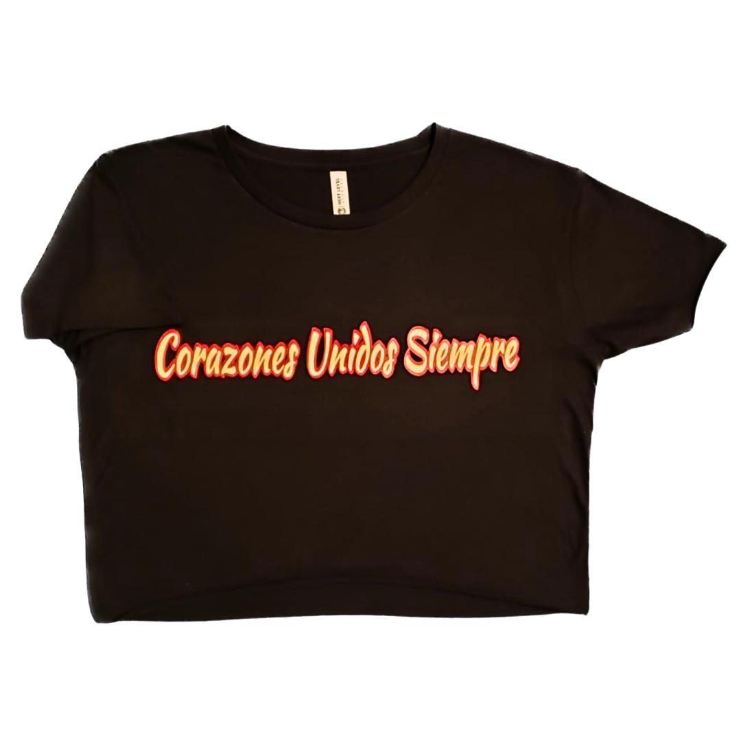 Chi Upsilon Sigma Script Crop Top