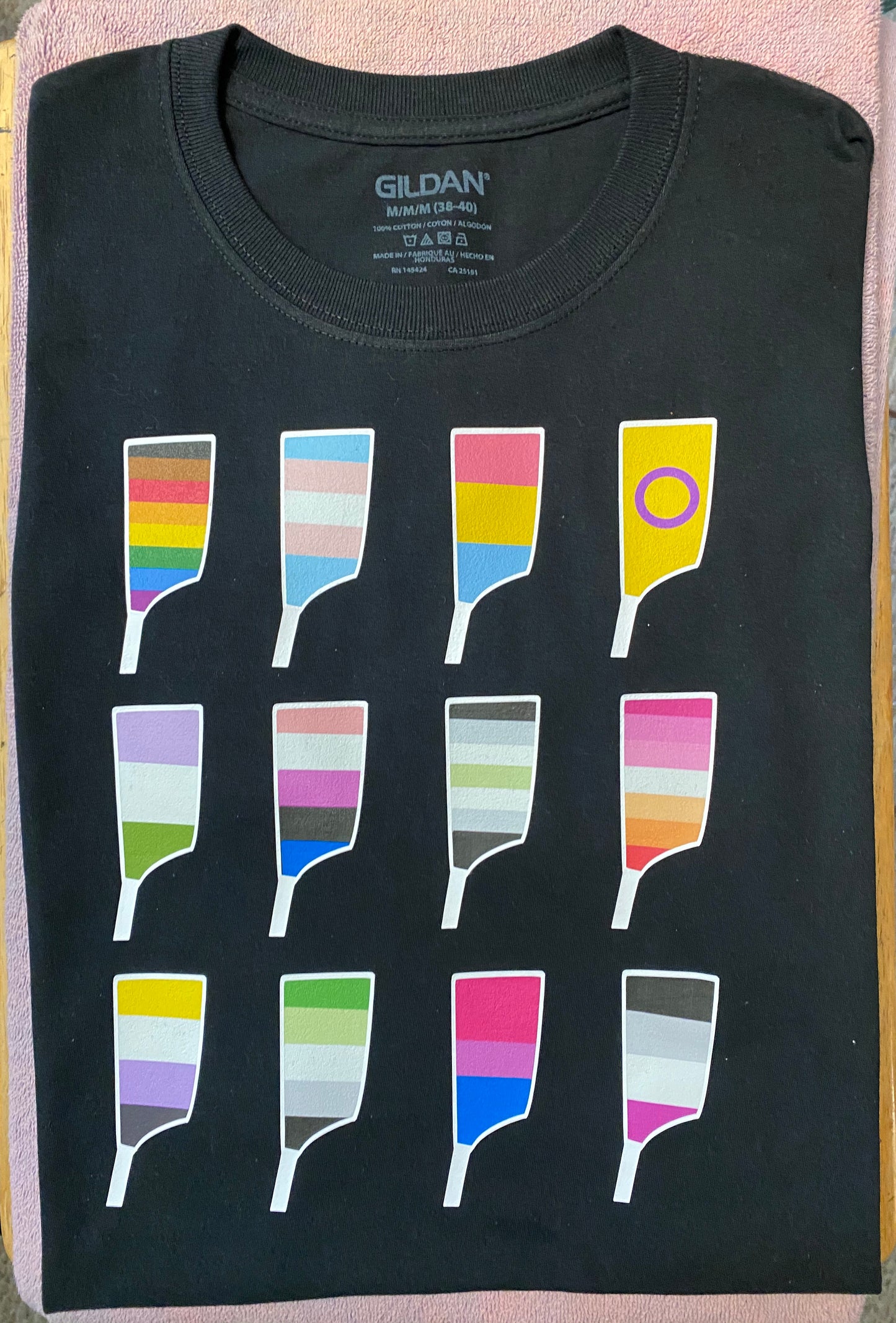 LGBT Rowing Blades Shirt - Charrs Crafts