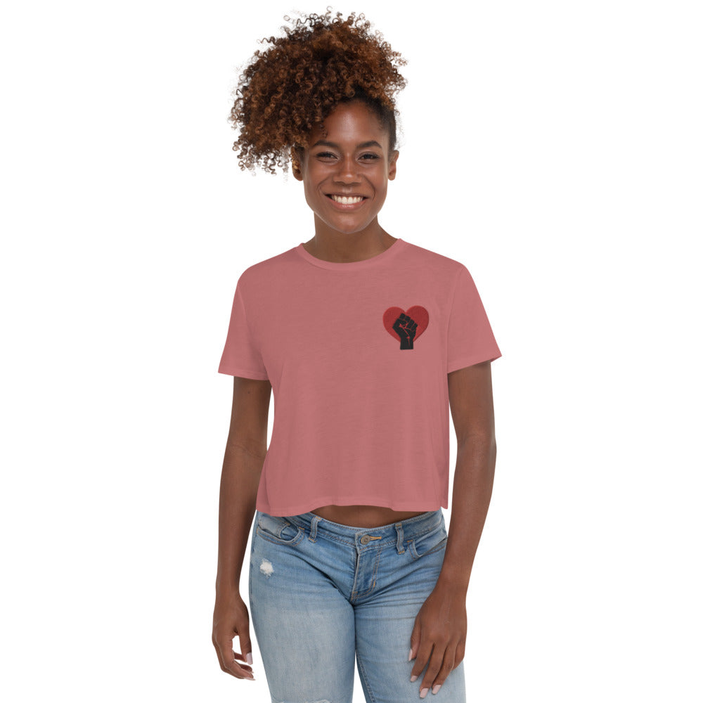 Stand for Love Crop Tee