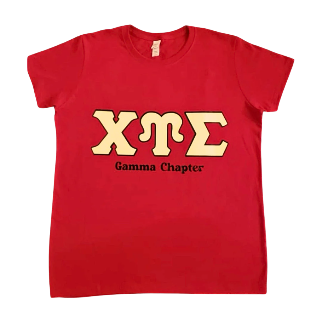 Chi Upsilon Sigma Custom Chapter Shirts- Custom