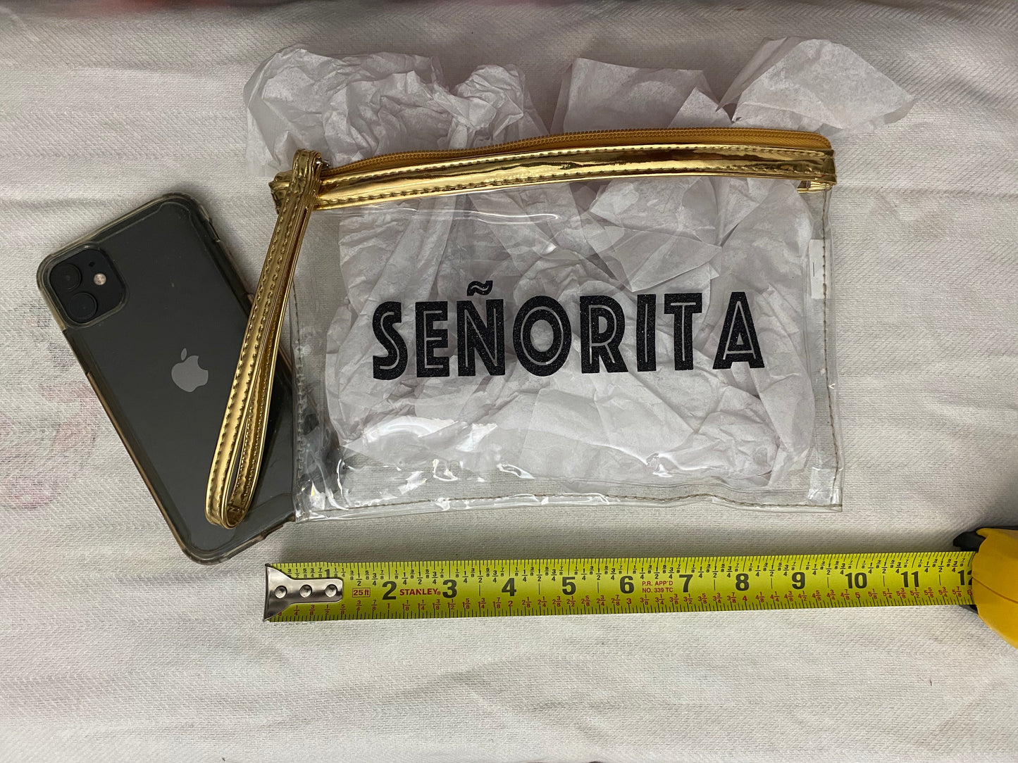 Sigma Lambda Upsilon "Senorita" Glitter Pouch