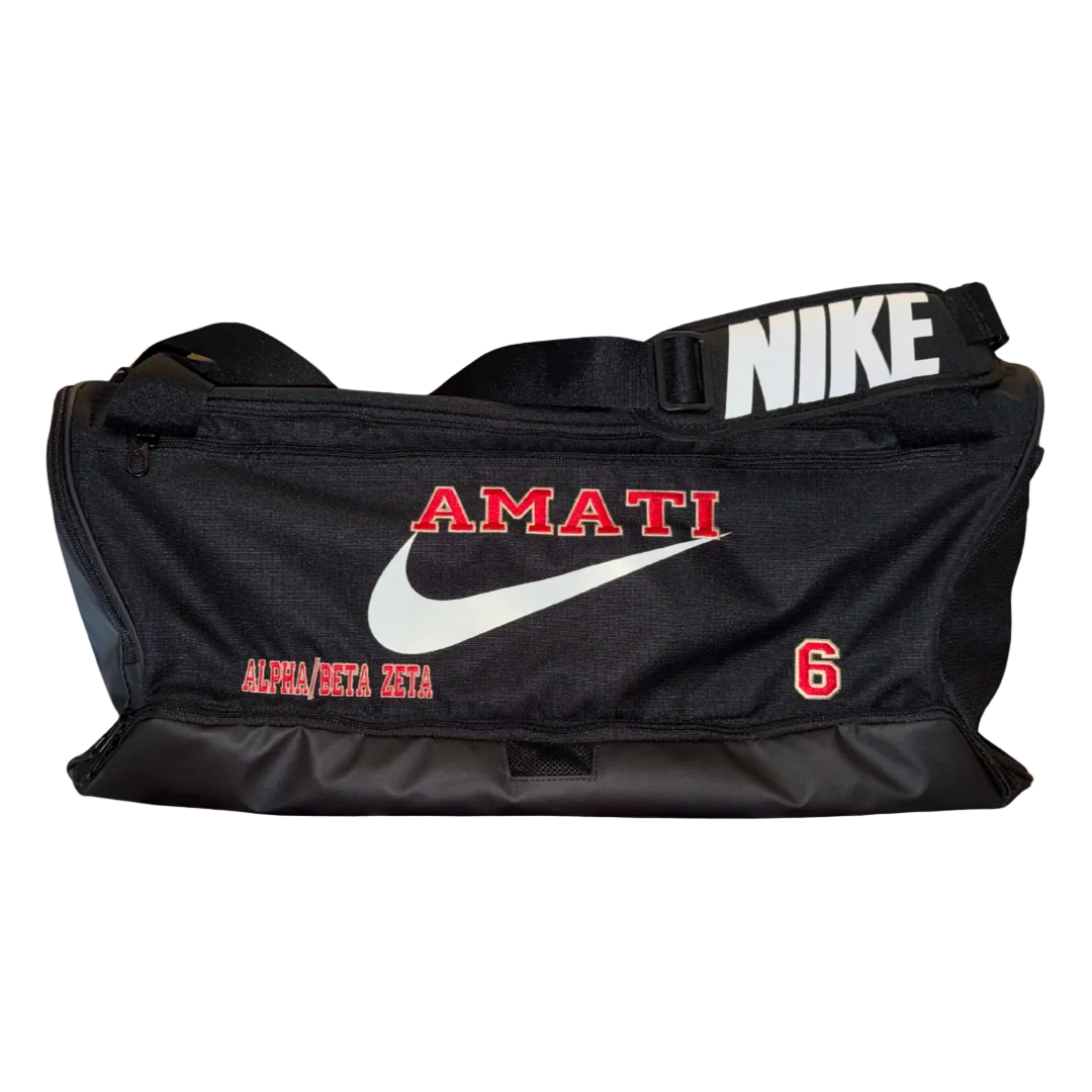 Custom Nike Duffel - Embroidery