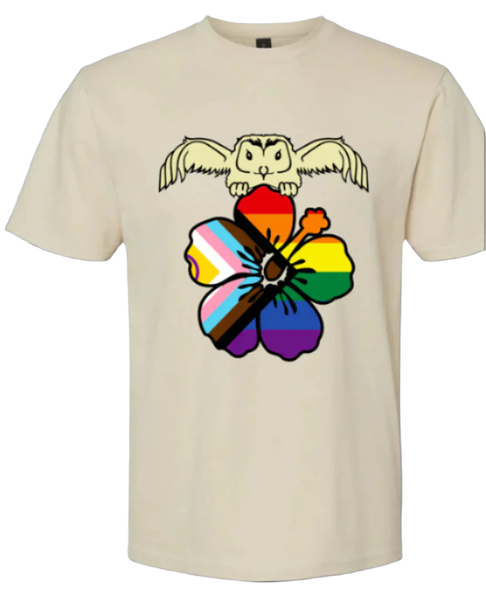 Chi Upsilon Sigma "Hibiscus Pride" Shirt