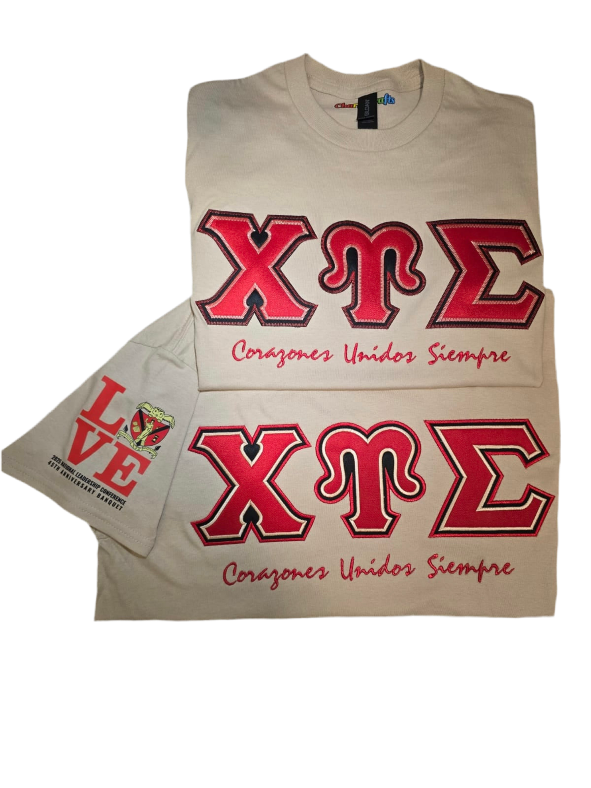 Chi Upsilon Sigma "45th Anniversary Edition" Shirt- Embroidered
