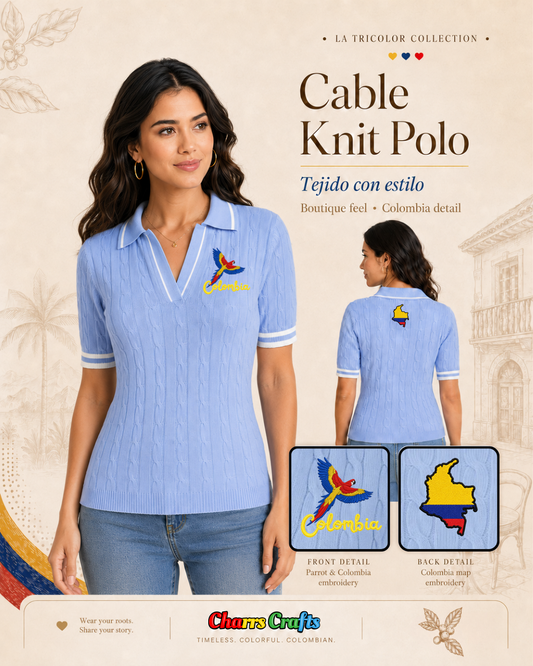 Colombia Knit Polo