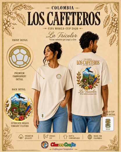 Colombia Los Cafeteros La Tricolor Shirt