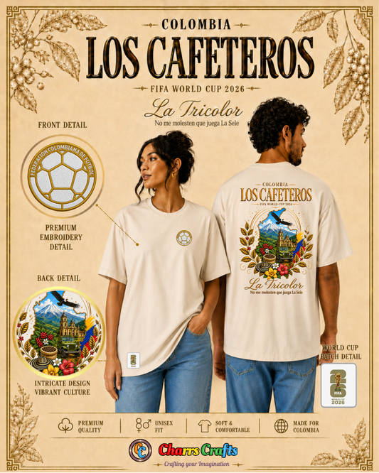 Colombia Los Cafeteros La Tricolor Shirt