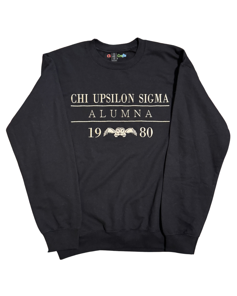 Chi Upsilon Sigma Alumna Crewneck Sweatshirts