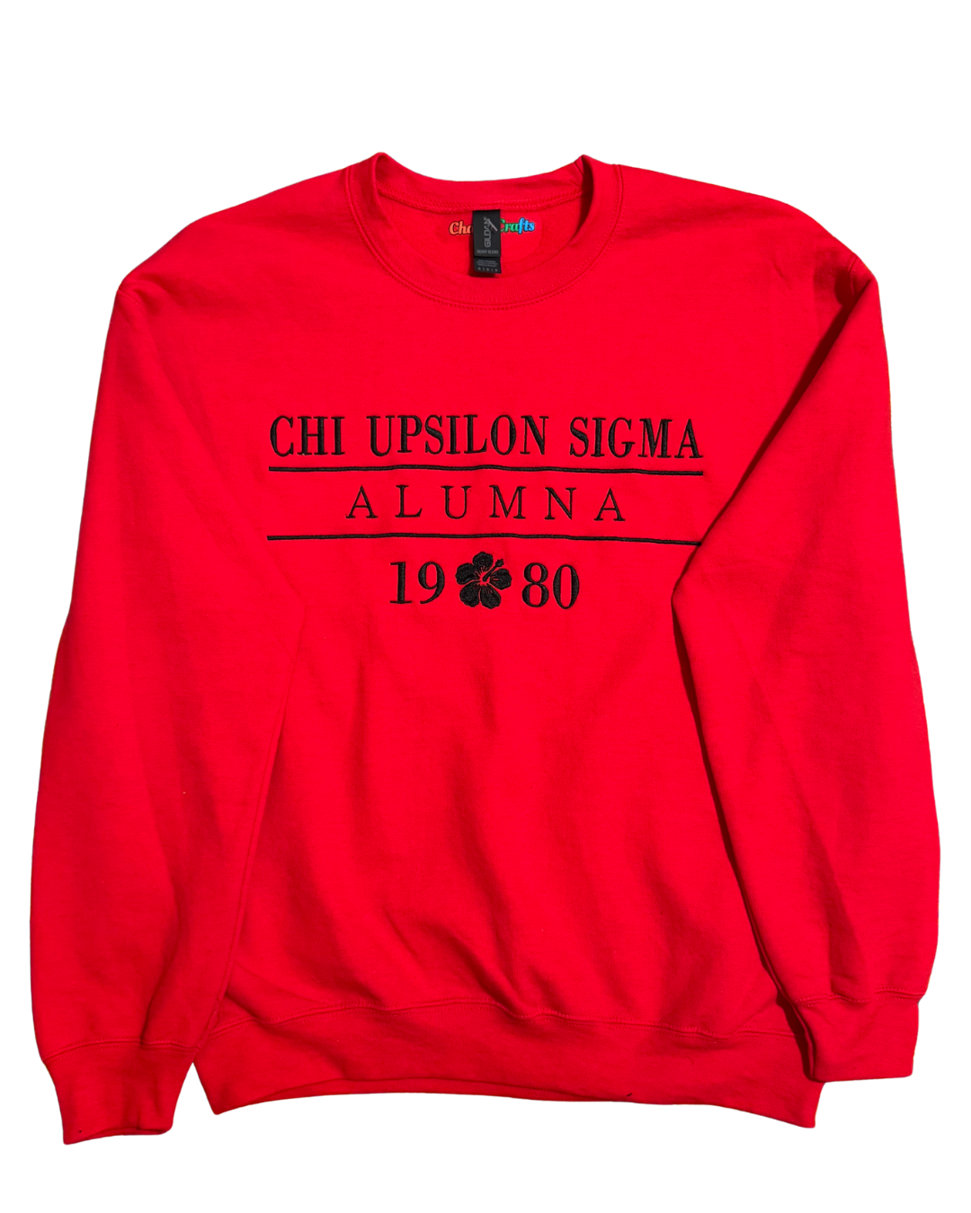 Chi Upsilon Sigma Alumna Crewneck Sweatshirts