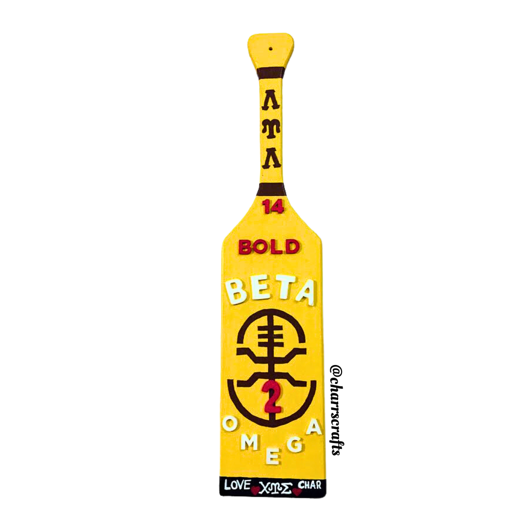 Lambda Upsilon Lambda "Bold Beta" Paddle