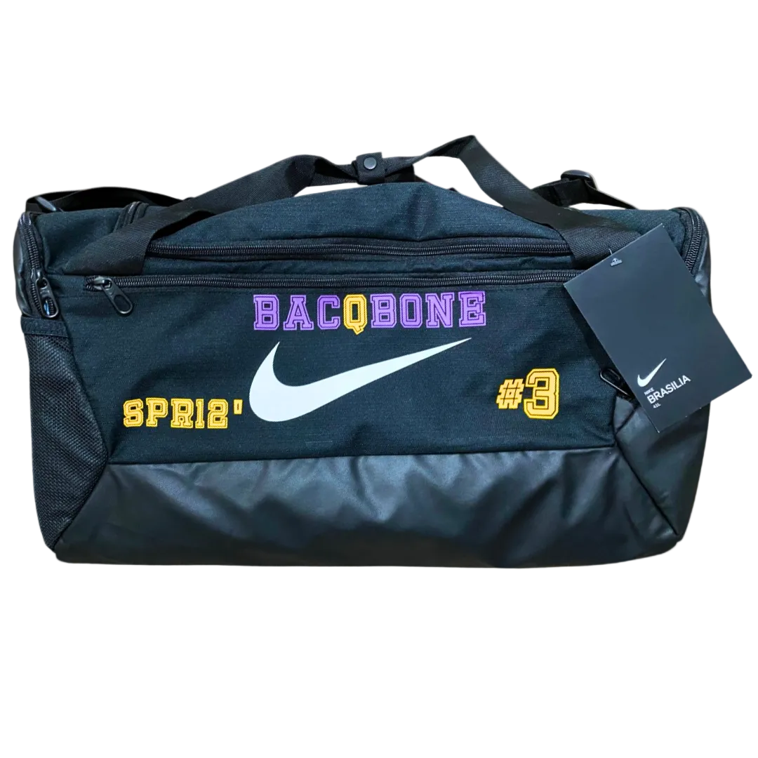 Custom Nike Duffel - Embroidery
