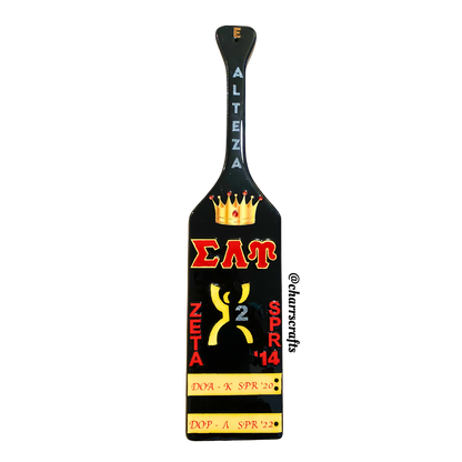 Sigma Lambda Upsilon "Crown" Paddle